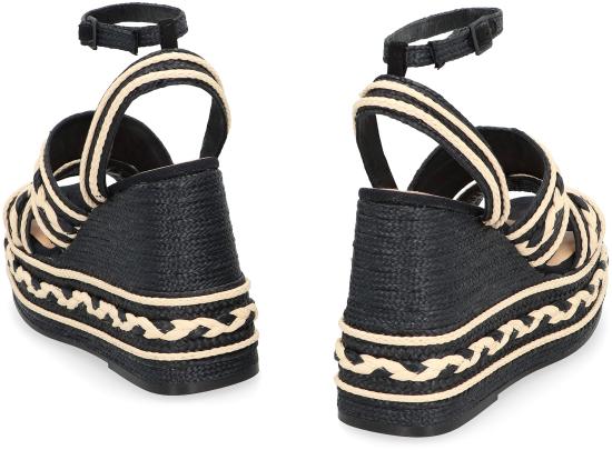  까스따네르 샌들 023447100 FERMINA198 black - CASTANER