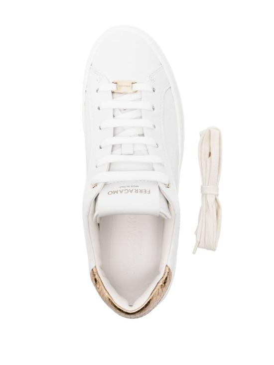  살바토레 페라가모 스니커즈 030573769352001 White - SALVATORE FERRAGAMO