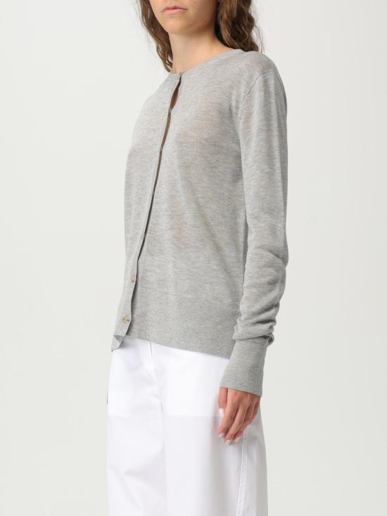 25FW 토템 가디건 243WRT0329YA0079 074 Grey - TOTEME