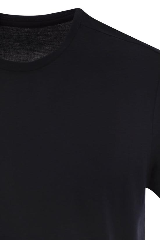  마제스틱필라쳐 반팔 티셔츠 S24M296 HTS022 003 BLUE MARINE - MAJESTIC FILATURES