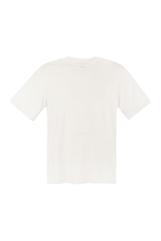  마제스틱필라쳐 반팔 티셔츠 S24M296 HTS216 001 WHITE