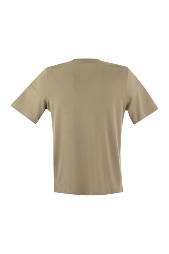  마제스틱필라쳐 반팔 티셔츠 S24M296 HTS216 683 SAND - MAJESTIC FILATURES