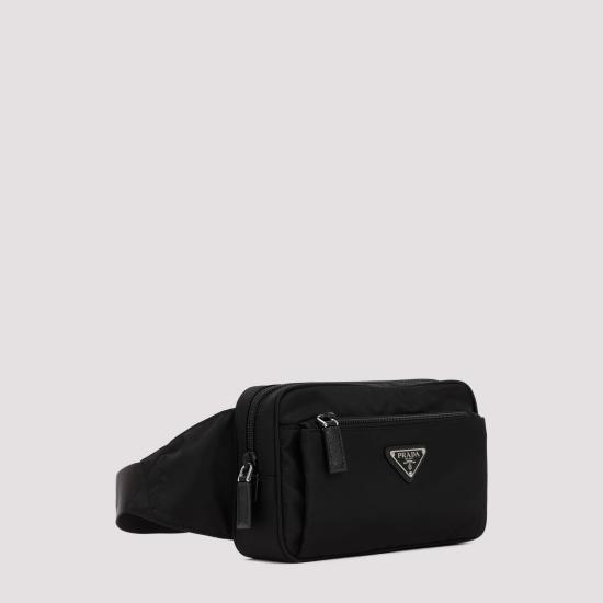 26FW 프라다 삼각로고 리나일론 벨트백 2VL977VWOO2DMG F0002 BLACK - PRADA