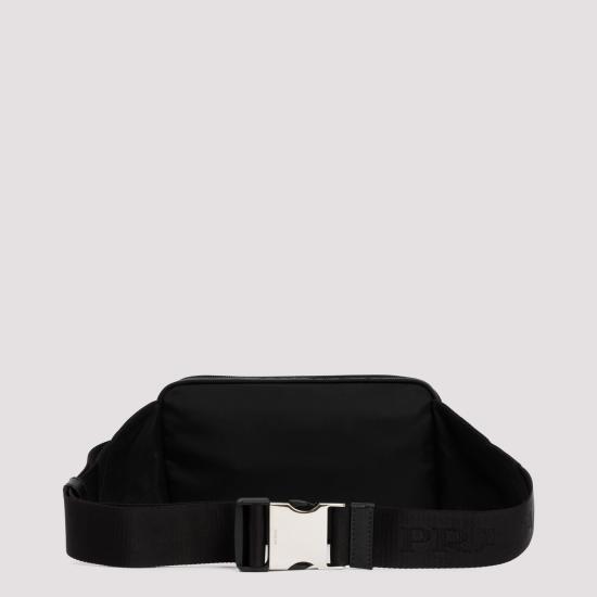 26FW 프라다 삼각로고 리나일론 벨트백 2VL977VWOO2DMG F0002 BLACK - PRADA