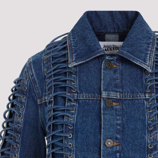  장 폴 고티에 데님 자켓 FVE042ID013 57 BLUE - JEAN PAUL GAULTIER