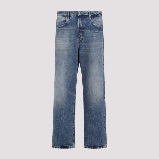 25SS 지방시 스트레이트 팬츠 BM51E35Y99 415 Denim - GIVENCHY