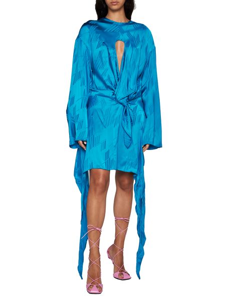  디 아티코 숏 원피스 237WCA206V053 258 blue - THE ATTICO