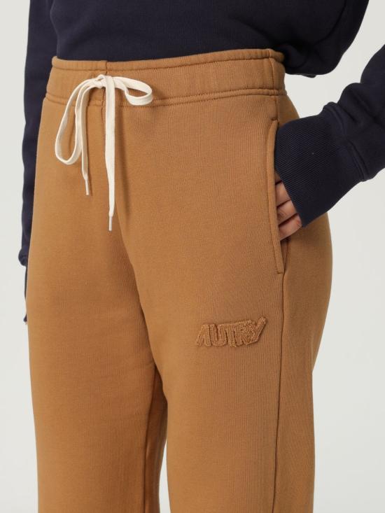 25FW 오트리 로고 조거팬츠 로고 조거 SPPW M7HN Brown - AUTRY