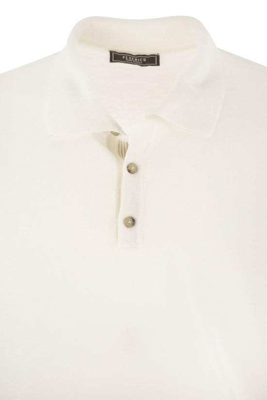  페세리코 폴로 티셔츠 R5935F129056P 00P WHITE - PESERICO