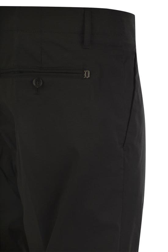  돈답 스트레이트 팬츠 UP630PS0020UXXXDU 999 BLACK - DONDUP