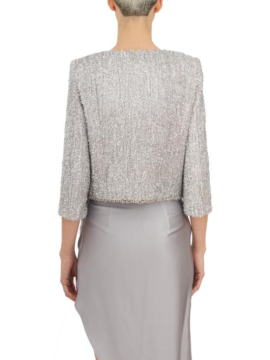  엘리자베타프랜치 자켓 HGI07442E2900 SILVER - ELISABETTA FRANCHI