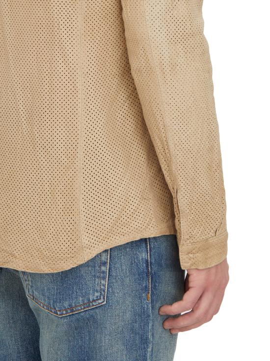  조르지오 브라토 긴팔 셔츠 HGU24S1002HL136BRUSH GREEN - GIORGIO BRATO