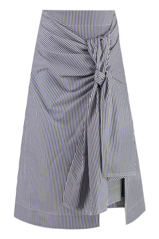  보테가베네타 롱 스커트 786369V3ZC0 4012 Multicolor