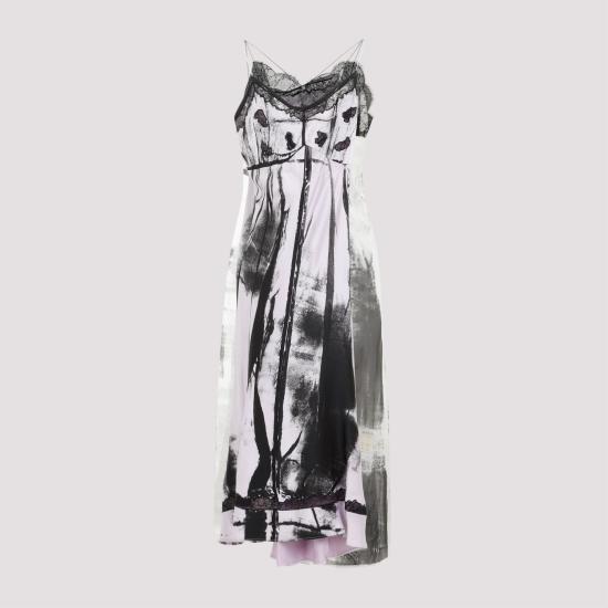  마르지엘라 미디 원피스 S51DD0012STZ124 961 GREY - MAISON MARGIELA