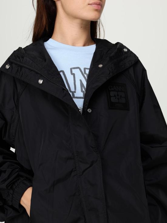 25FW 가니 자켓 W0736 099 Black - GANNI