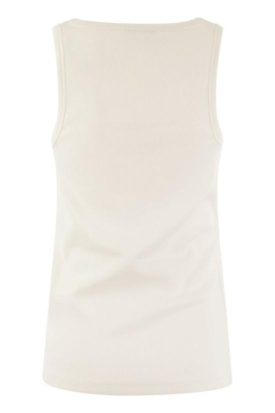  몽클레어 민소매 티셔츠 J10938P0000689AK6 034 WHITE - MONCLER