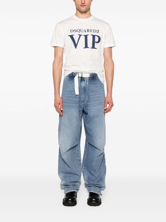  디스퀘어드2 반팔 티셔츠 22XS71GD1438S22427101 OFF WHITE - DSQUARED2