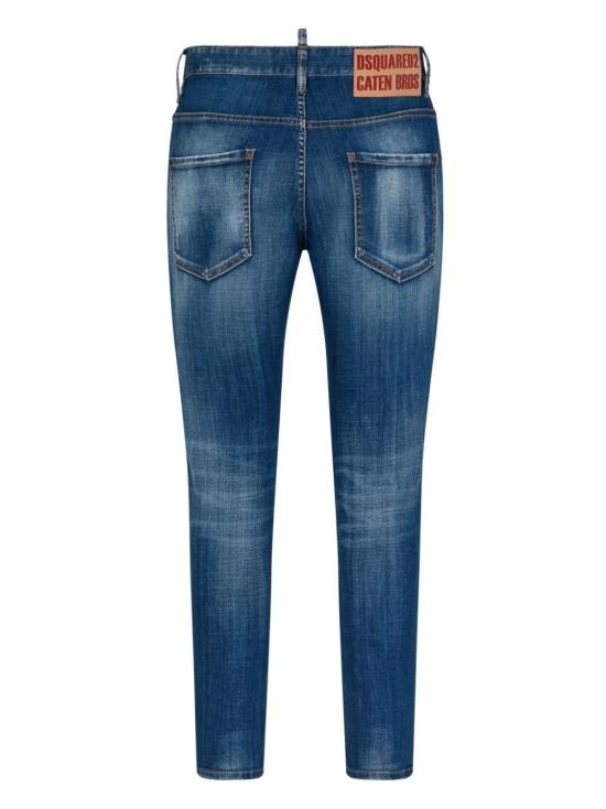  디스퀘어드2 스트레이트 팬츠 22XS71LB1384S30342470 BLUE NAVY - DSQUARED2