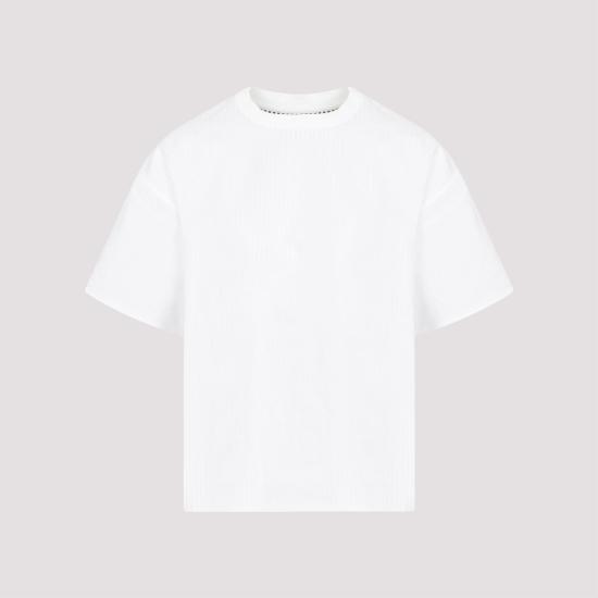  보테가베네타 반팔 티셔츠 753811V39G0 9090 White - BOTTEGA VENETA