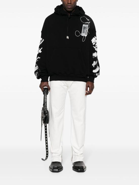  오프화이트 스트레이트 팬츠 OMYA177S24DEN0010202 White - OFF WHITE