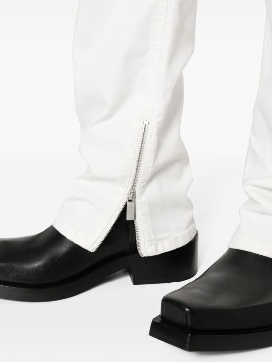  오프화이트 스트레이트 팬츠 OMYA177S24DEN0010202 White - OFF WHITE