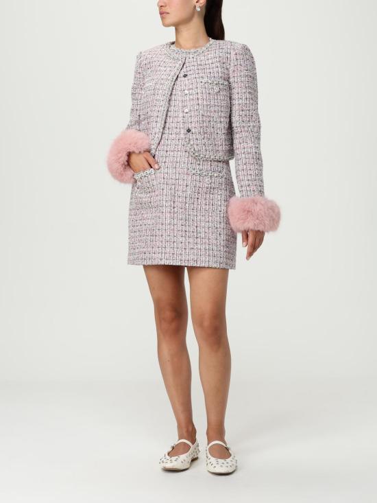 25FW 셀프 포트레이트 숏 원피스 AW25098SP P Pink - SELF PORTRAIT