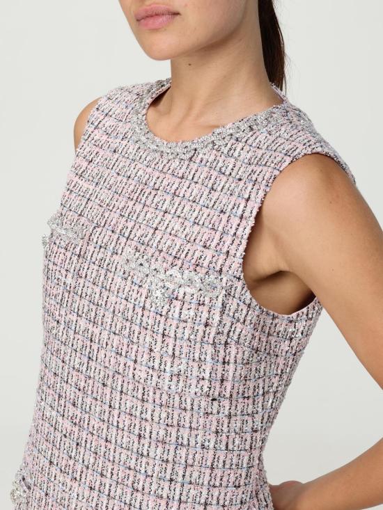 25FW 셀프 포트레이트 숏 원피스 AW25098SP P Pink - SELF PORTRAIT