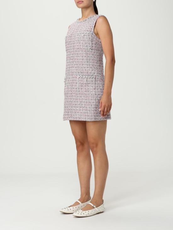 25FW 셀프 포트레이트 숏 원피스 AW25098SP P Pink - SELF PORTRAIT