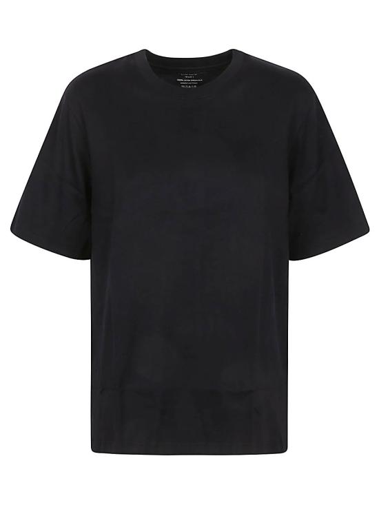  마제스틱필라쳐 반팔 티셔츠 M406FTS787COLROND002 Black