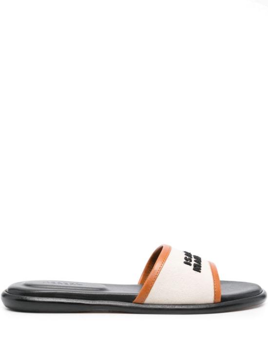  이자벨마랑 뮬/슬리퍼 SD0133FBA2B11SVIKEEECCG Leather Brown