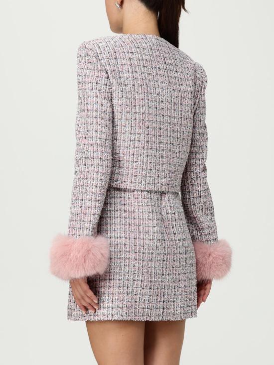 25FW 셀프 포트레이트 자켓 AW25098JP P Pink - SELF PORTRAIT