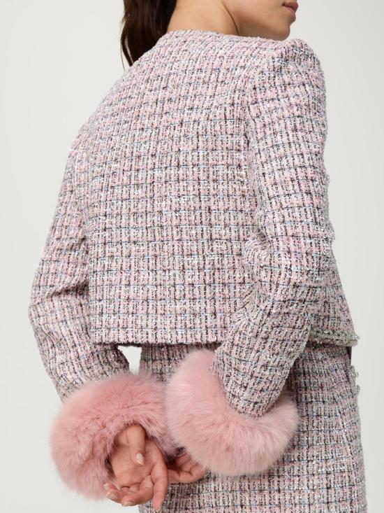 25FW 셀프 포트레이트 자켓 AW25098JP P Pink - SELF PORTRAIT