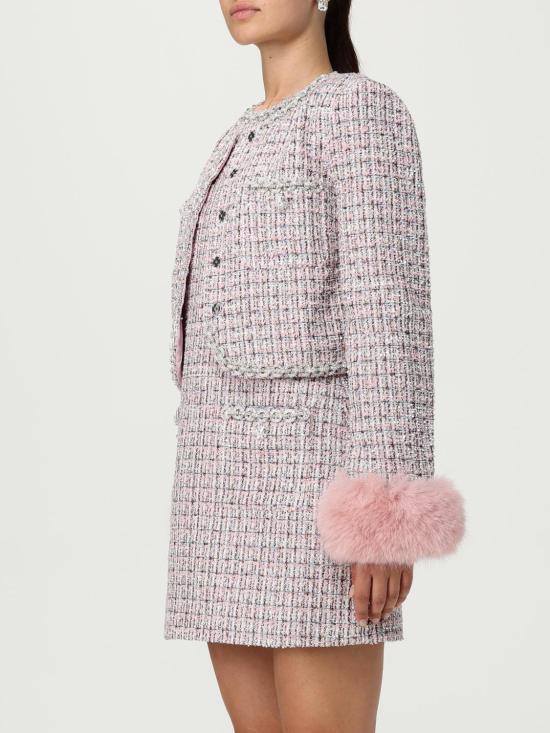 25FW 셀프 포트레이트 자켓 AW25098JP P Pink - SELF PORTRAIT