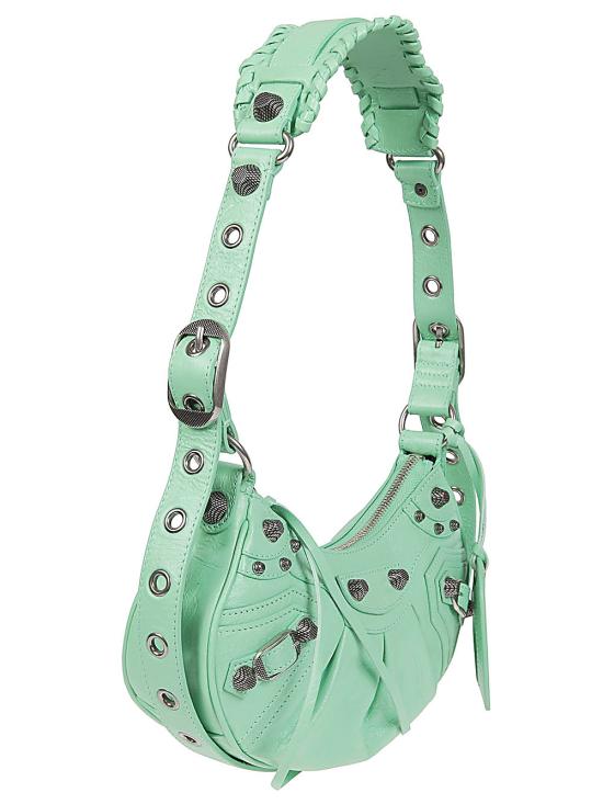  발렌시아가 LE CAGOLE 르 카골 XS 숄더백 6713091VG9Y3823 Green - BALENCIAGA