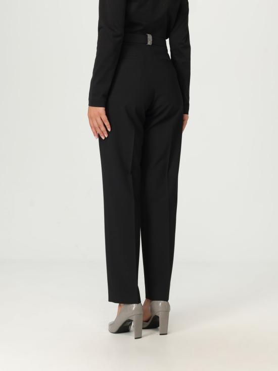 25FW 파비아나 필리피 스트레이트 팬츠 PAD215F326L530 825 Black - FABIANA FILIPPI