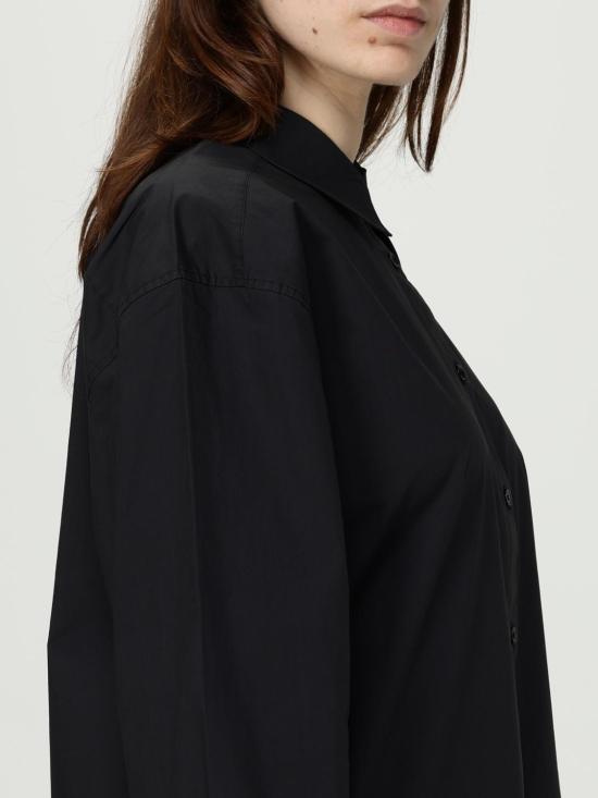 25FW 토템 셔츠 252WRT0480FB0415 263 Black - TOTEME