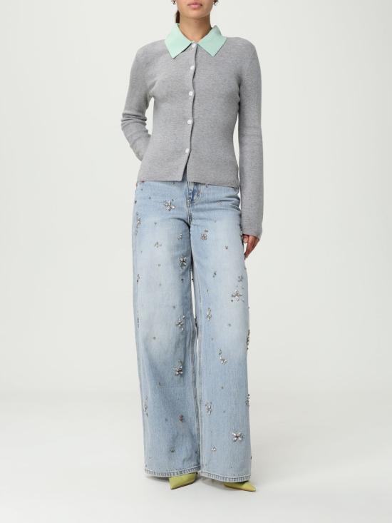 25FW 셀프 포트레이트 데님 스커트 AW25828PABL BL Denim - SELF PORTRAIT