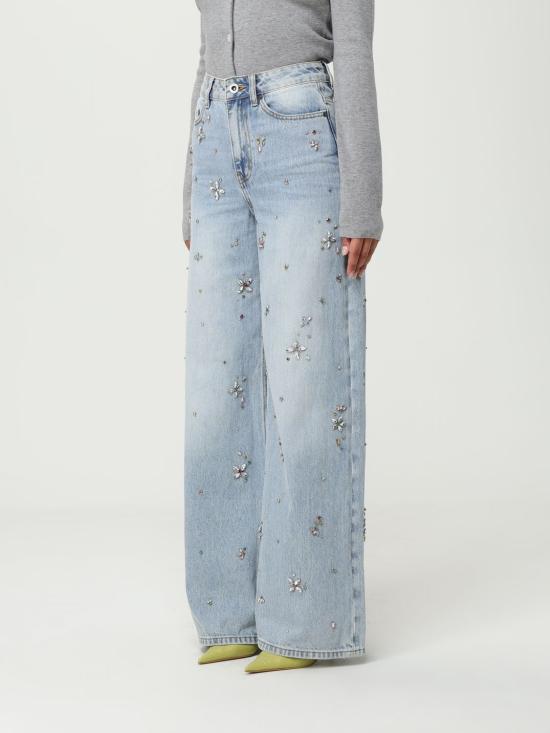 25FW 셀프 포트레이트 데님 스커트 AW25828PABL BL Denim - SELF PORTRAIT