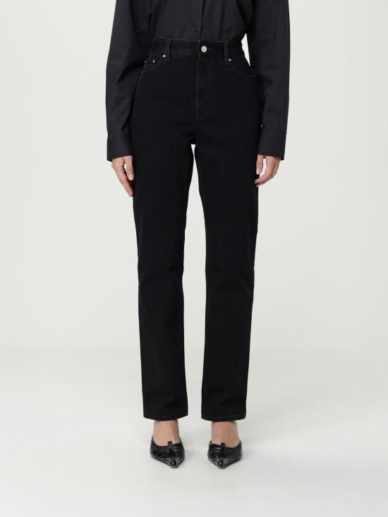 25FW 토템 데님 팬츠 252WRB0271FB0046 001 Black