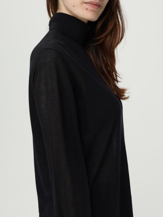 25FW 토템 터틀넥 253WRT0535YA0079 001 Black - TOTEME