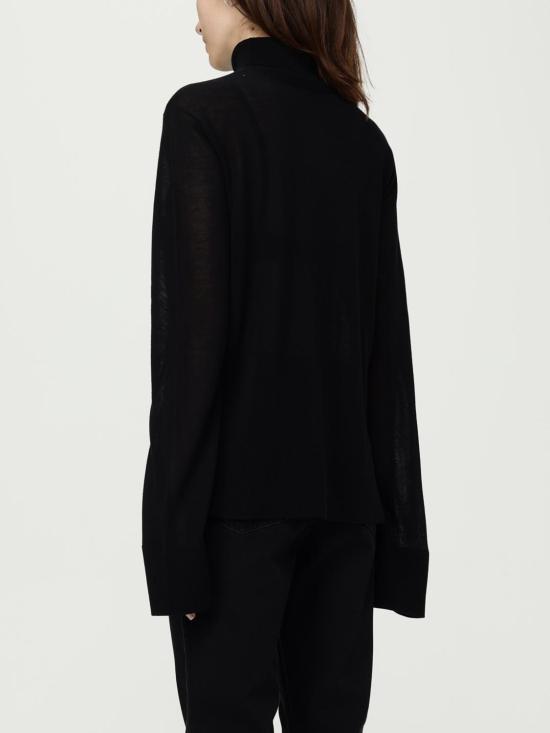 25FW 토템 터틀넥 253WRT0535YA0079 001 Black - TOTEME