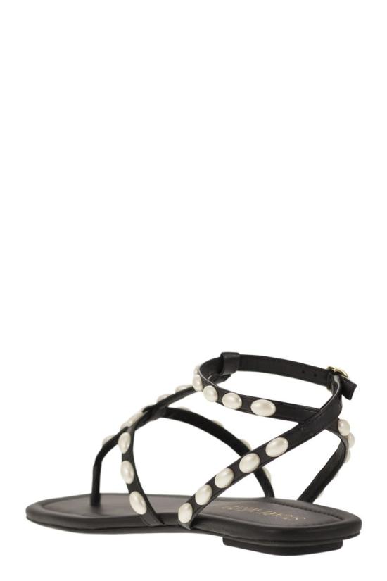  스튜어트 와이츠먼 샌들 SH529 BLK BLACK - STUART WEITZMAN