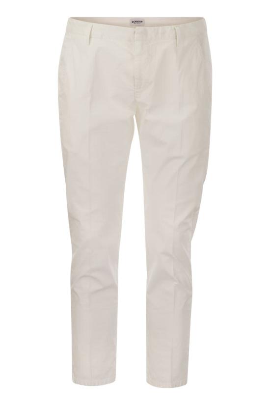  돈답 스트레이트 팬츠 UP518PSE025UPTDDU 000 WHITE