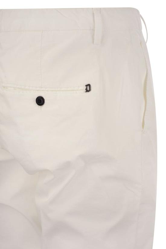  돈답 스트레이트 팬츠 UP518PSE025UPTDDU 000 WHITE - DONDUP