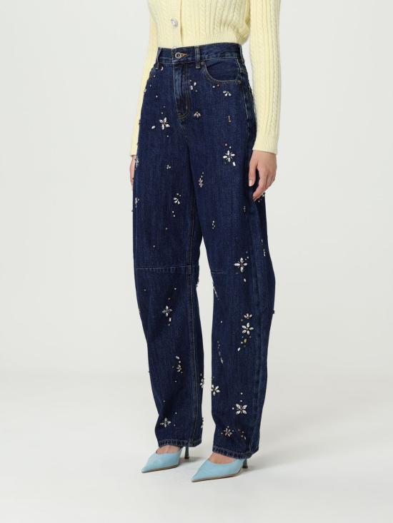 25FW 셀프 포트레이트 데님 팬츠 AW25827PBL BL Denim - SELF PORTRAIT