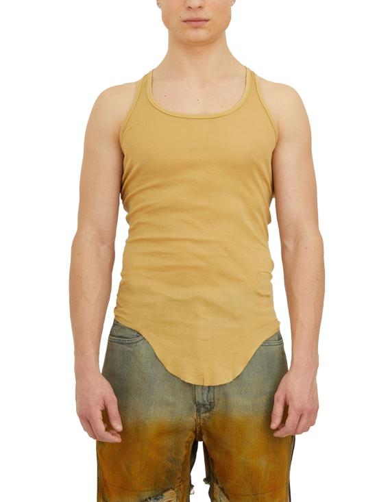  다크쉐도우 민소매 티셔츠 HDU01D1152BH42 YELLOW