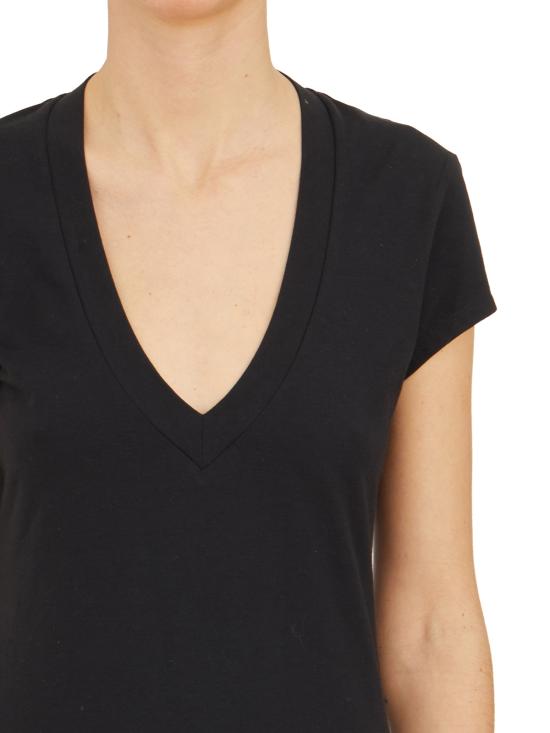  돈답 반팔 티셔츠 HDSJS0280ZL4DDS24999 BLACK - DONDUP