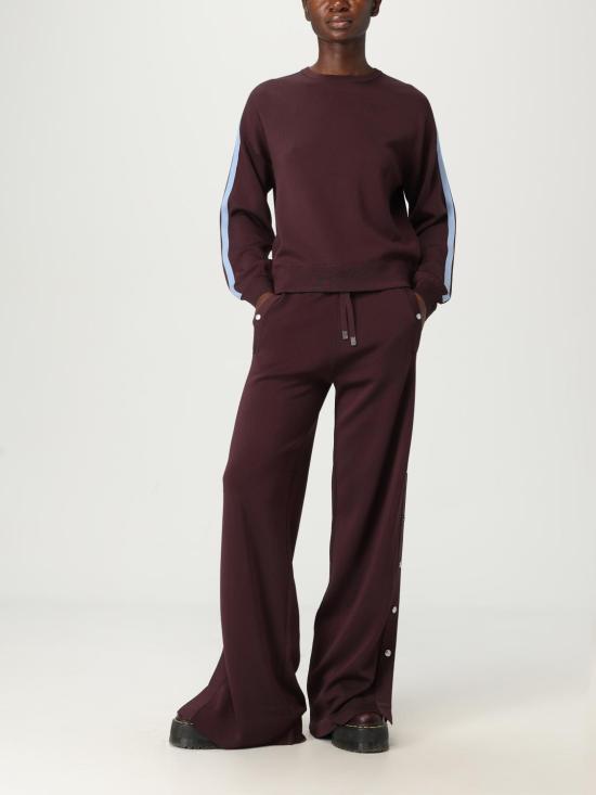 25FW 핑코 스트레이트 팬츠 105394A2FQ R57 Burgundy - PINKO