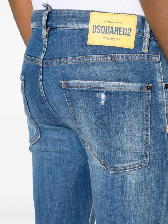  디스퀘어드2 스트레이트 팬츠 22XS74LB1445S30342470 BLUE NAVY - DSQUARED2