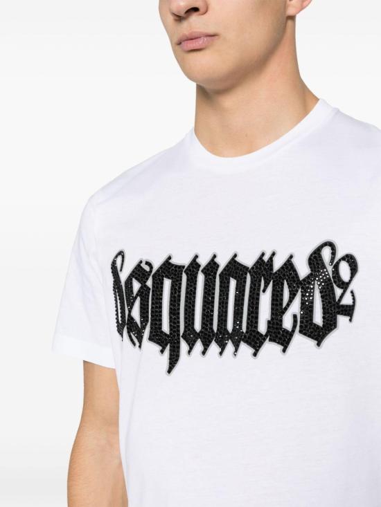  디스퀘어드2 반팔 티셔츠 22XS74GD1222S23009100 WHITE - DSQUARED2